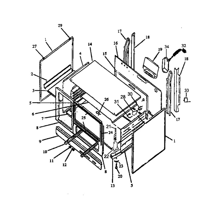 Diagram for SBK29FA0 (BOM: P1143055N W)