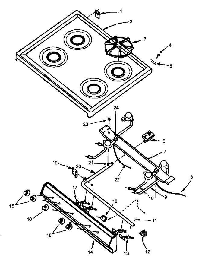 Diagram for SBK29FA0 (BOM: P1143055N W)
