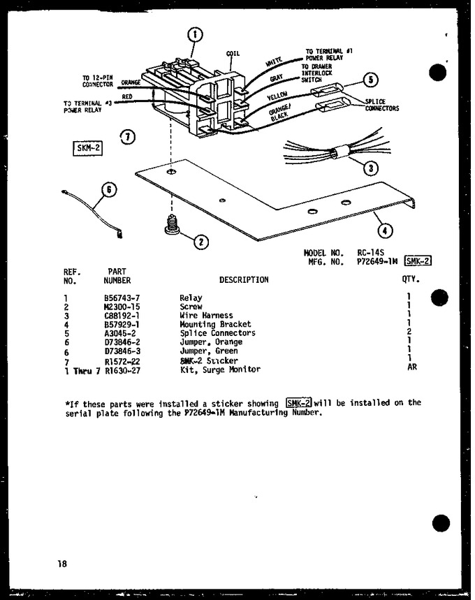 Diagram for RC-14S (BOM: P7264901M)