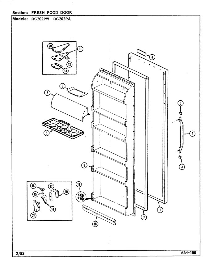 Diagram for RC202PA (BOM: DS07A)