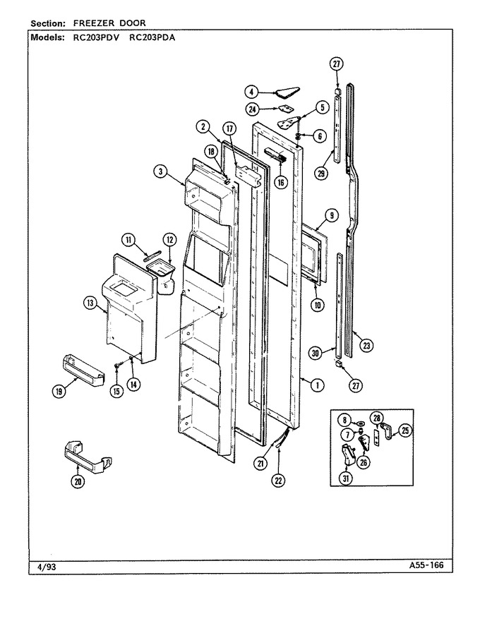 Diagram for RC203PDV (BOM: DS09A)