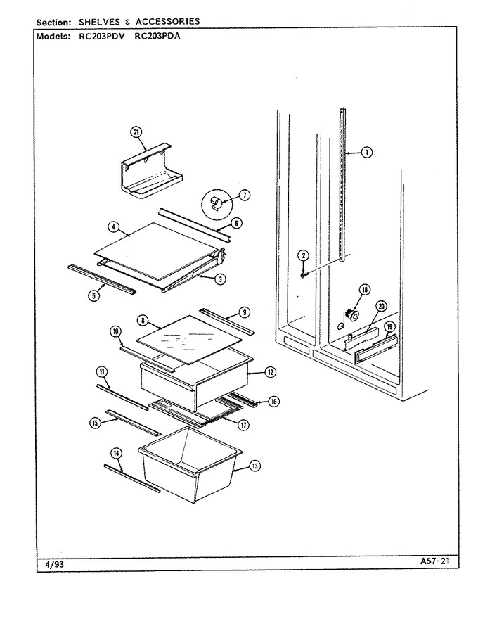 Diagram for RC203PDV (BOM: DS05A)