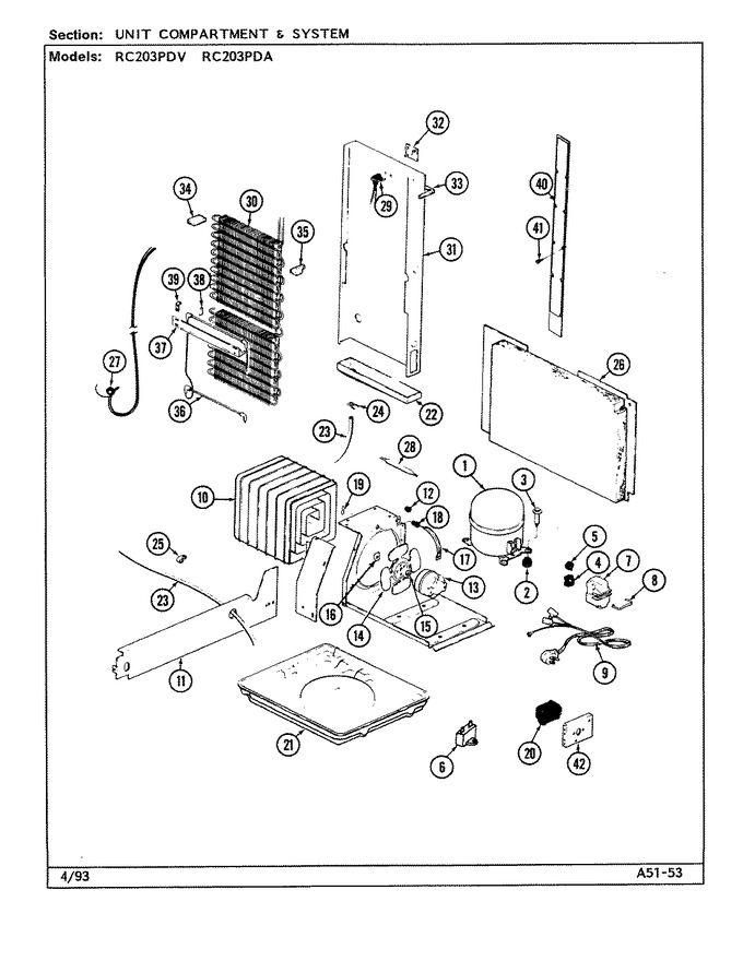 Diagram for RC203PDV (BOM: DS05A)