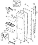 Diagram for 04 - Fresh Food Door