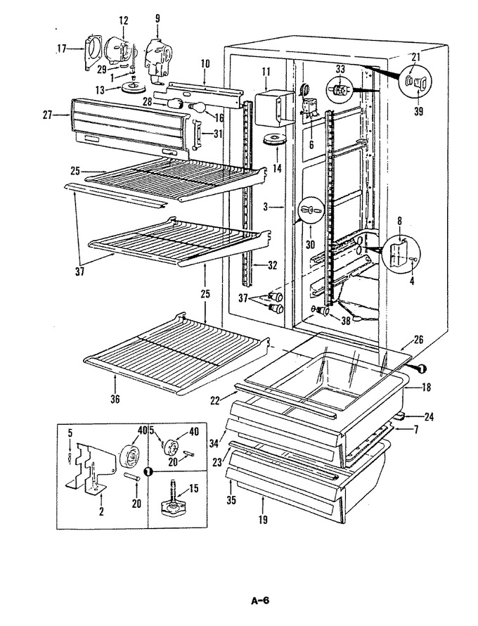 Diagram for RC20EA-2A (BOM: 5M41B)
