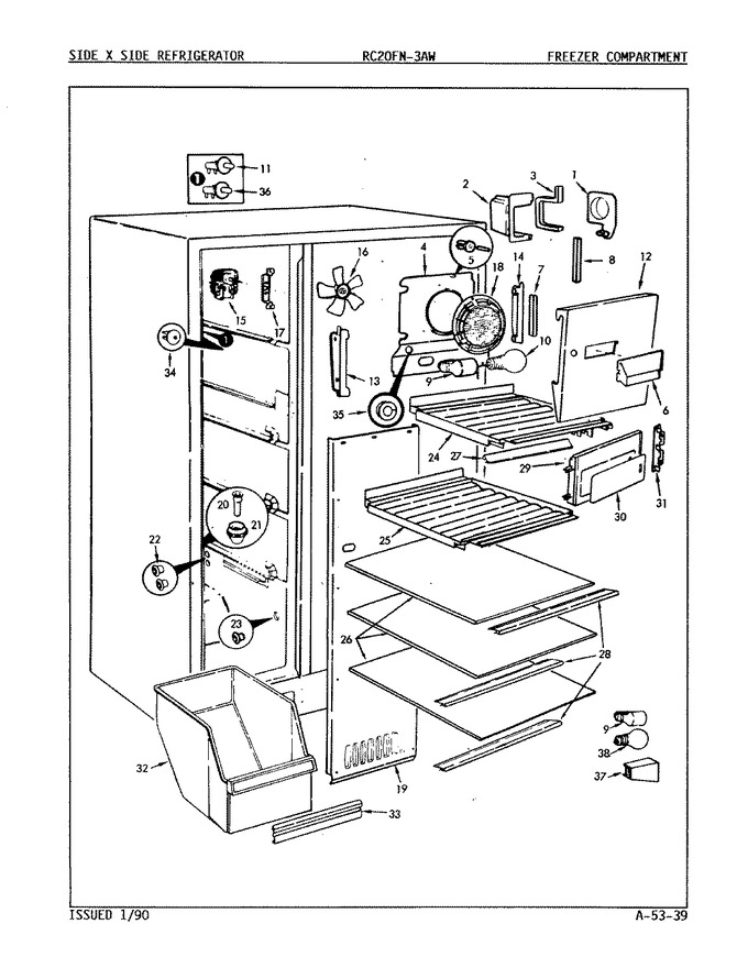 Diagram for RC20FN-3AW (BOM: 9S10A)