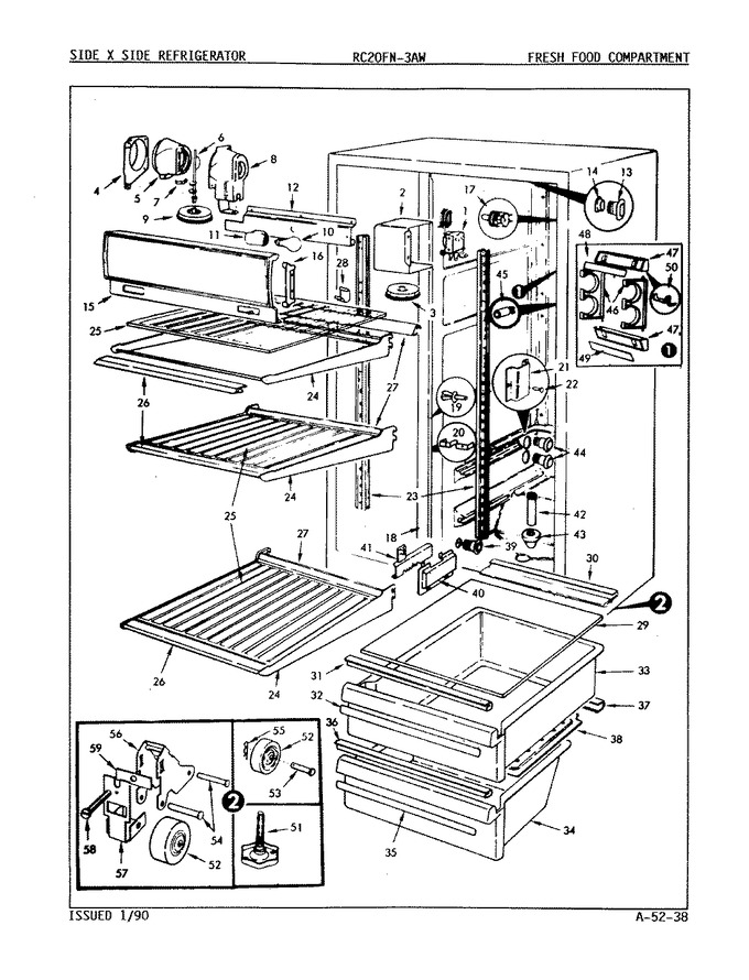 Diagram for RC20FA-3AW (BOM: 9S10A)