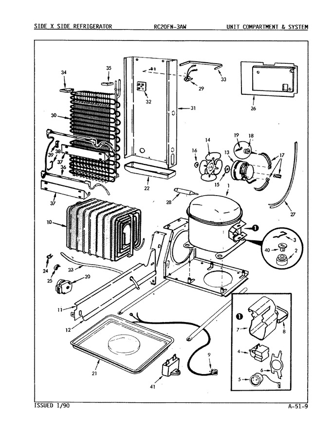 Diagram for RC20FA-3AW (BOM: 9S10A)