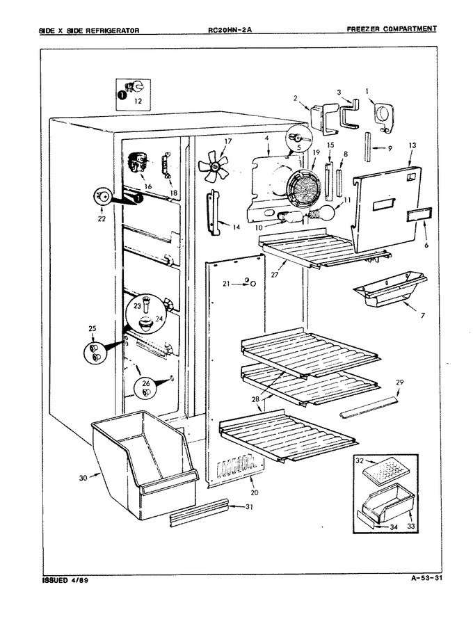Diagram for RC20HA-2A (BOM: 8N12B)