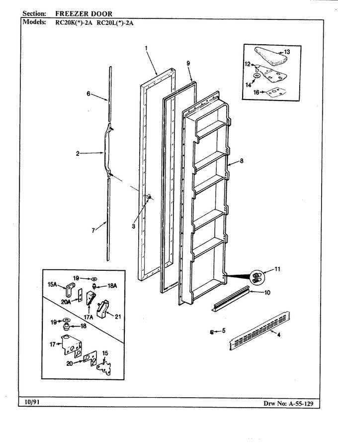Diagram for RC20LA-2A (BOM: BS01E)