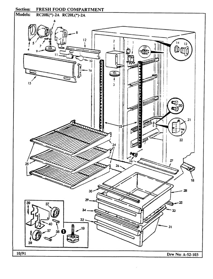 Diagram for RC20LA-2A (BOM: BS01E)