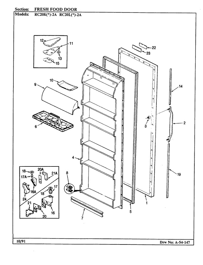 Diagram for RC20LA-2A (BOM: BS01F)