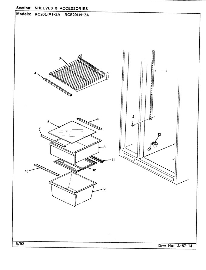 Diagram for RC20LA-2AD (BOM: BU01A)