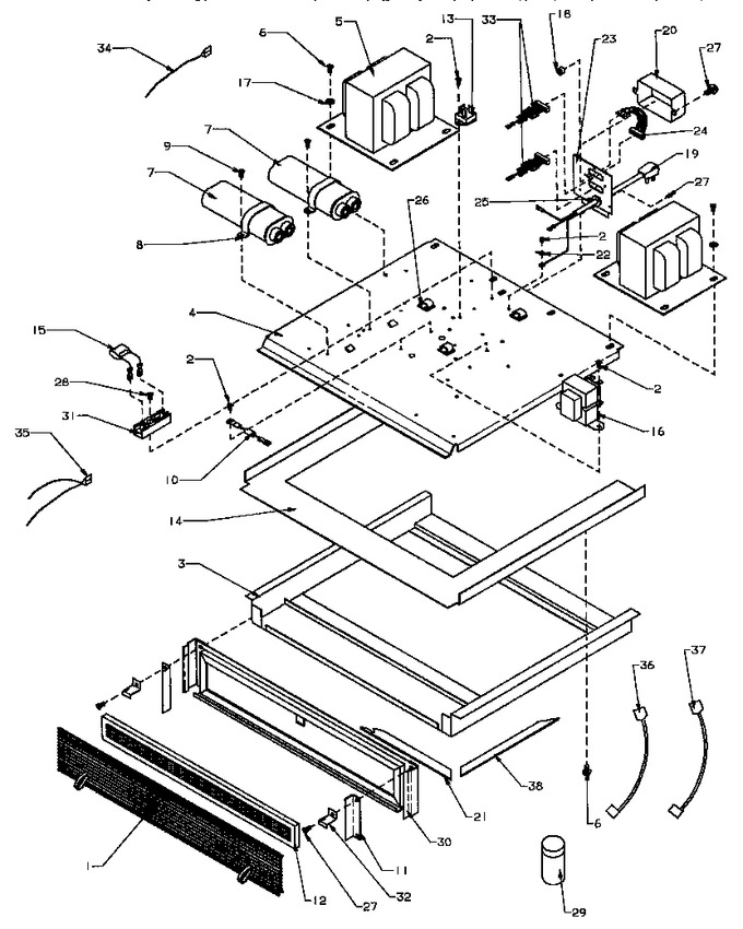 Diagram for RC21DQ (BOM: P1104111M)