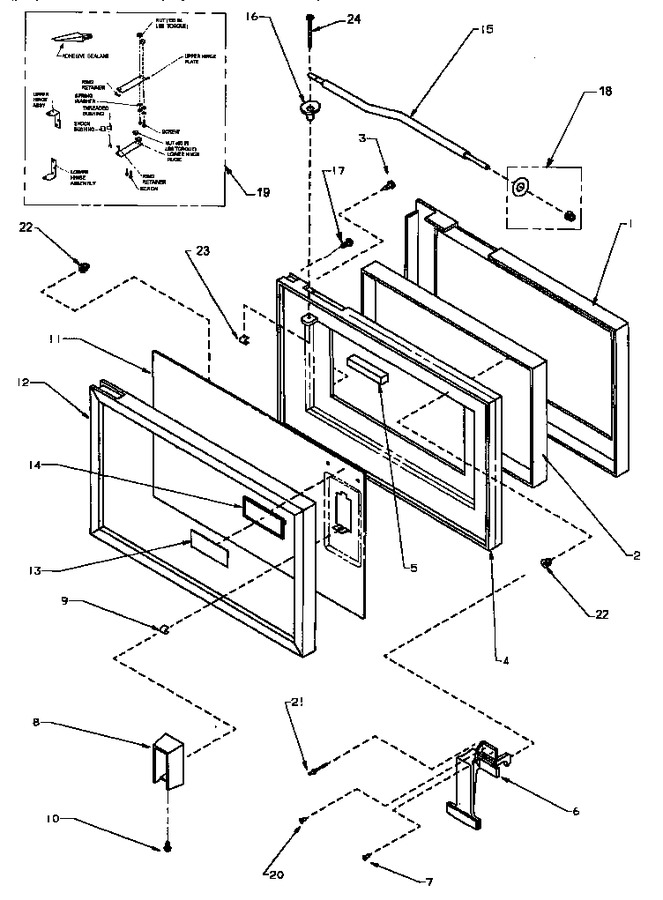 Diagram for RC21DQ (BOM: P1104111M)