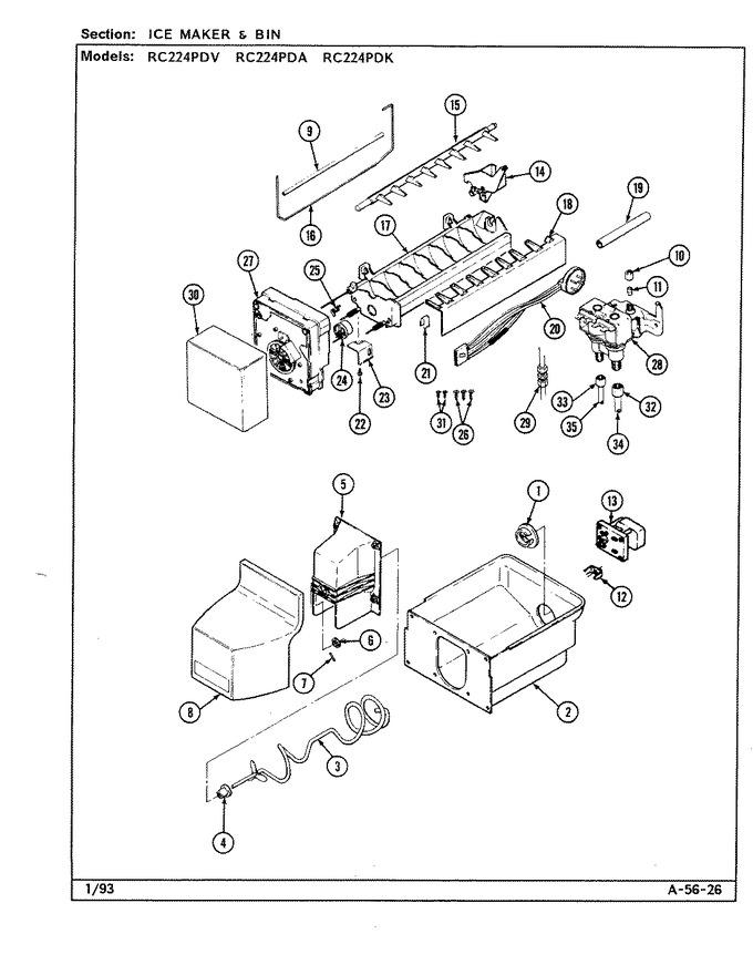 Diagram for RC224PDK (BOM: DS34A)