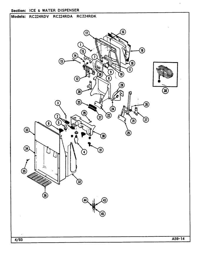 Diagram for RC224RDA (BOM: DS37A)