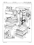 Diagram for 03 - Fresh Food Compartment