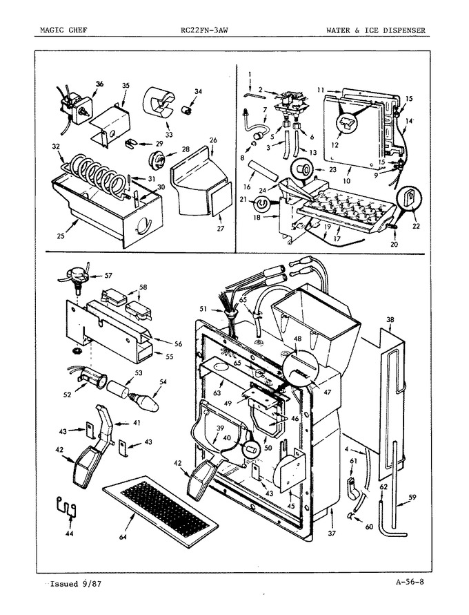 Diagram for RC22FA-3AW (BOM: 5N57A)
