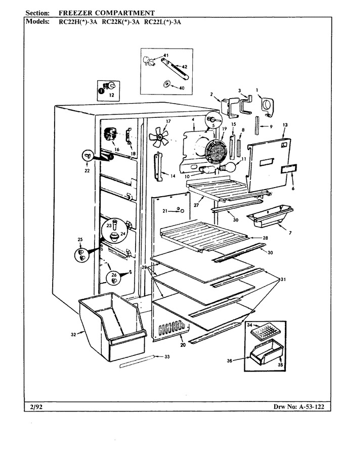 Diagram for RC22KA-3A (BOM: AS11B)