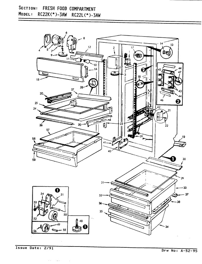 Diagram for RC22KA-3AW (BOM: AS31A)