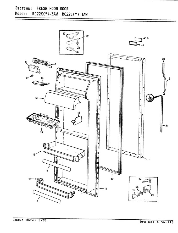 Diagram for RC22KA-3AW (BOM: AS32A)
