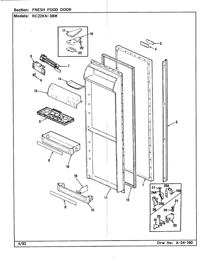 Diagram for RC22KN-3BW (BOM: BS35A)