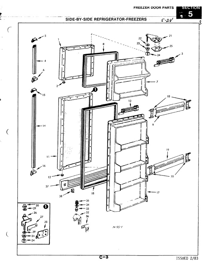 Diagram for RC24CA-3AI (BOM: 3N80A)