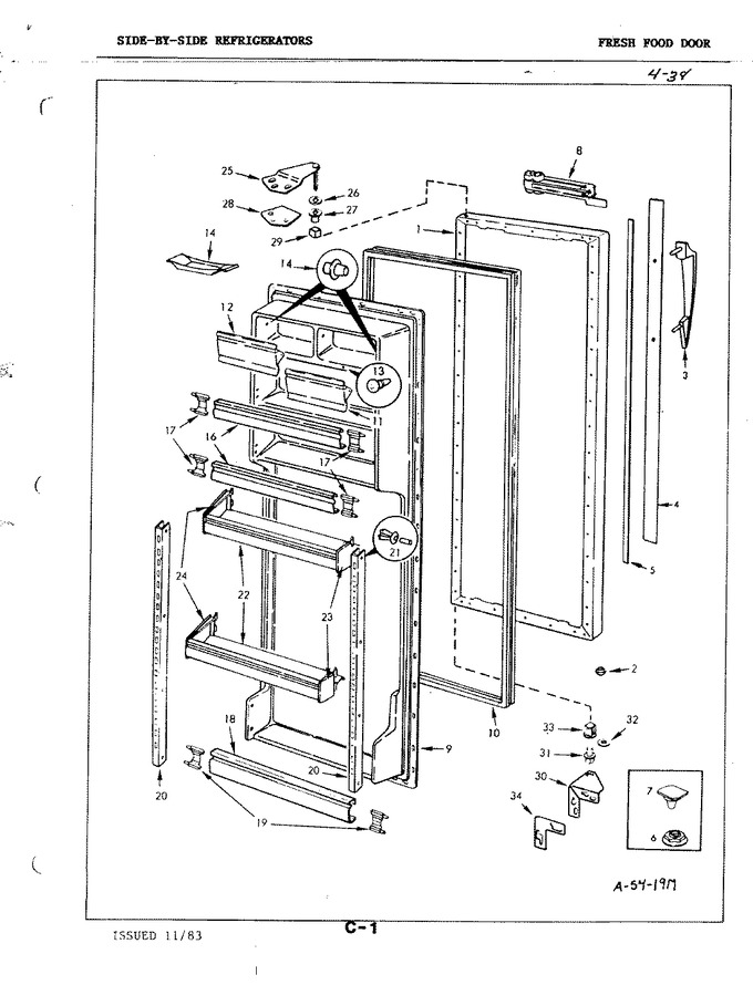 Diagram for RC24CA-3AI (BOM: 3N80A)