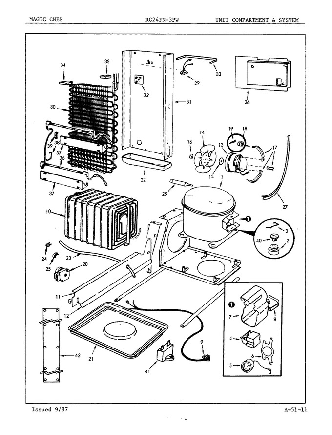 Diagram for RC24FA-3PW (BOM: 5N59A)