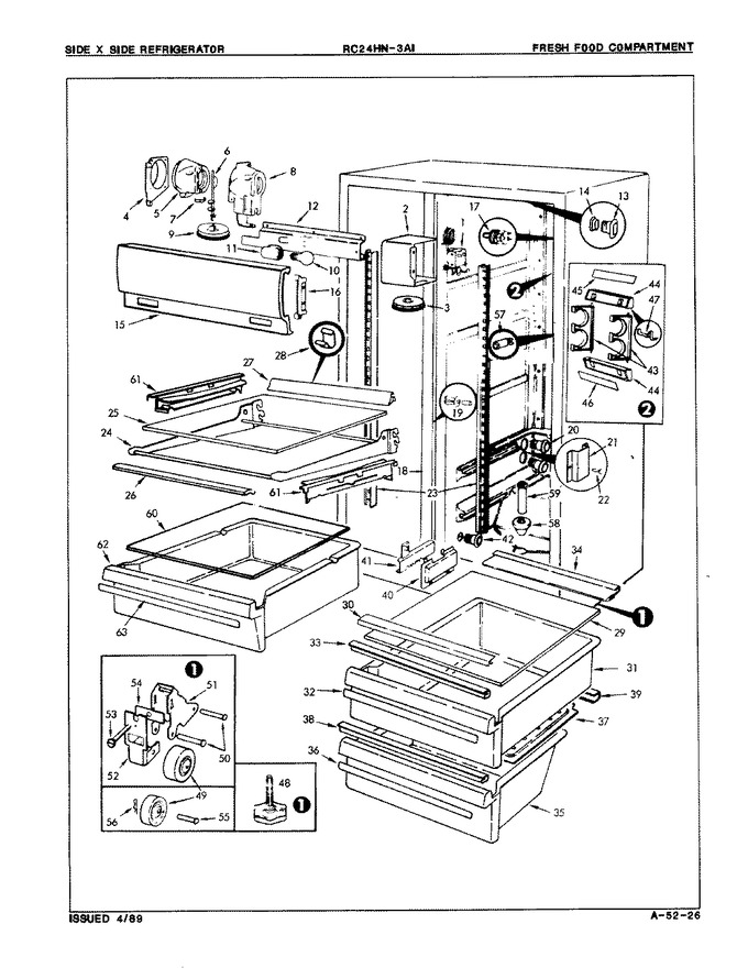 Diagram for RC24HA-3AI (BOM: 8N80A)