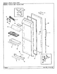 Diagram for 04 - Fresh Food Door