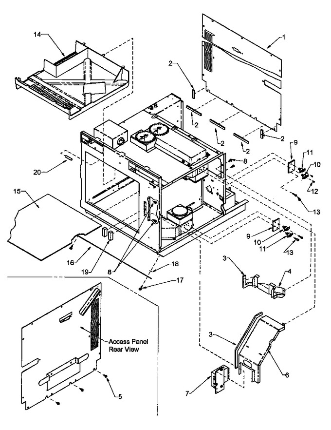 Diagram for URC517MP (BOM: P1191102M)