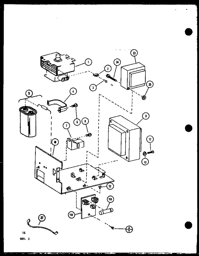 Diagram for RCR720 (BOM: P8576701S)