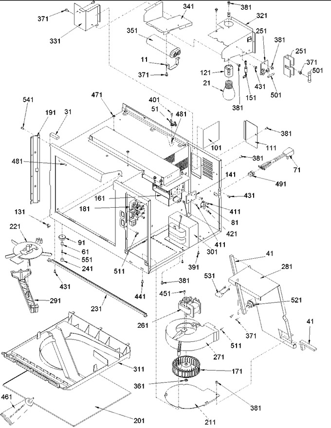 Diagram for RCS10 (BOM: P1324601M)