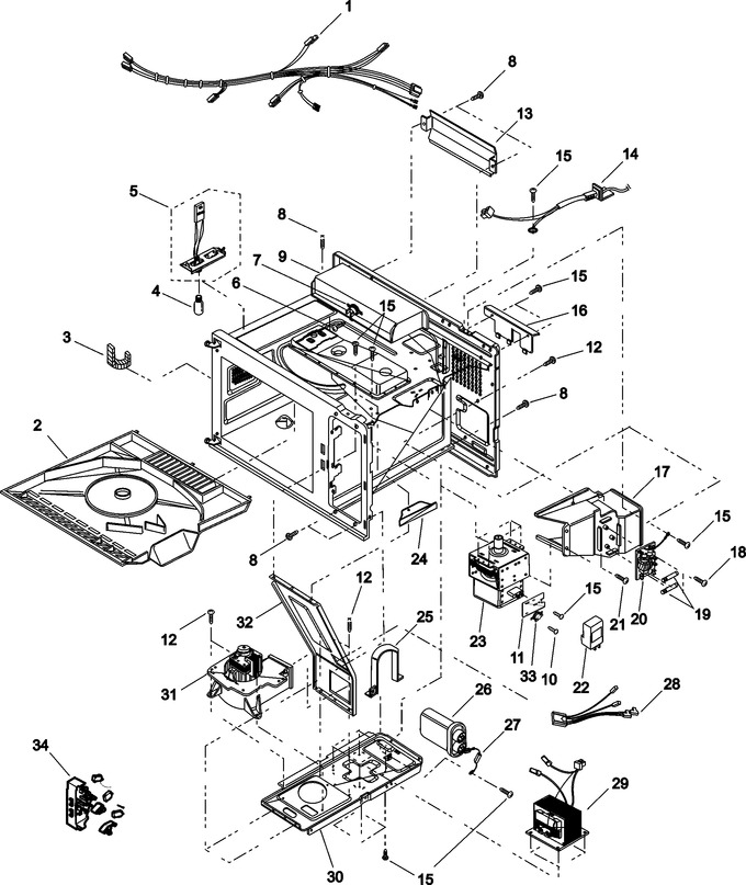 Diagram for RFS12SW2A (BOM P1330208M)