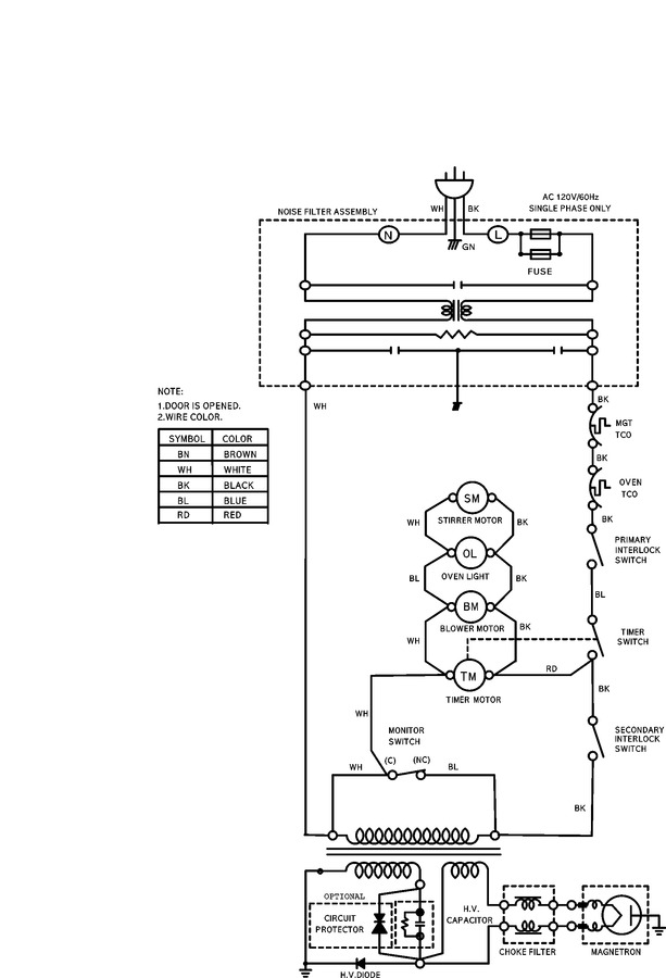 Diagram for RCS10DA (BOM P1330201M)