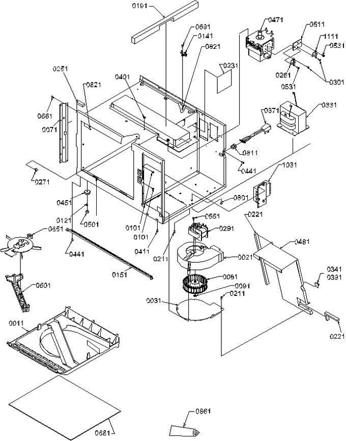 Diagram for RCS810LW (BOM: P1152806M)
