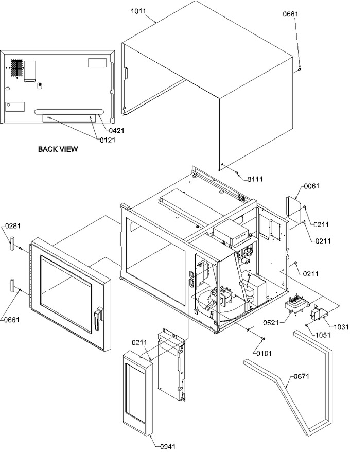 Diagram for RCS820LW (BOM: P1140407M)