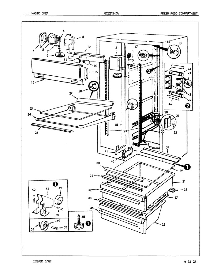 Diagram for RD22FN-3A (BOM: 5N60A)