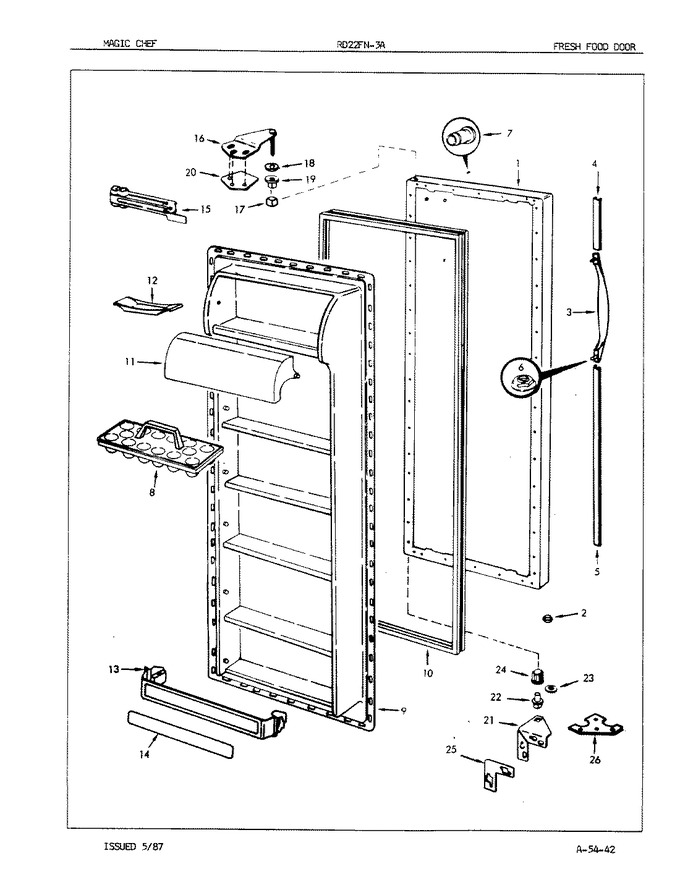 Diagram for RD22FA-3A (BOM: 5N60A)