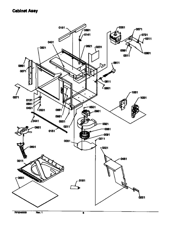 Diagram for RFS11B (BOM: P1312008M)