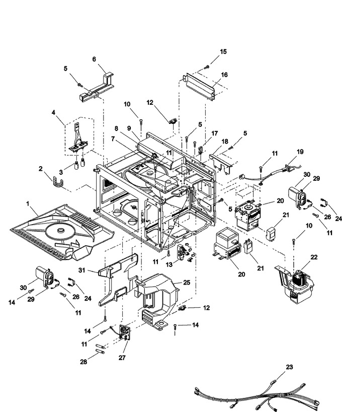 Diagram for RFS18MPS (BOM: P1330209M)
