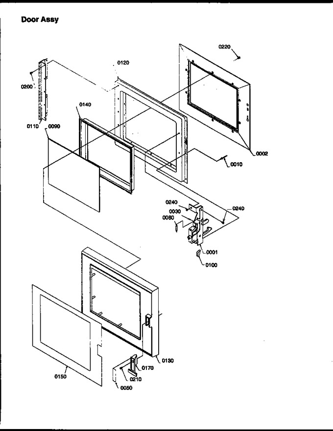 Diagram for RFS58MP (BOM: P1300101M X)