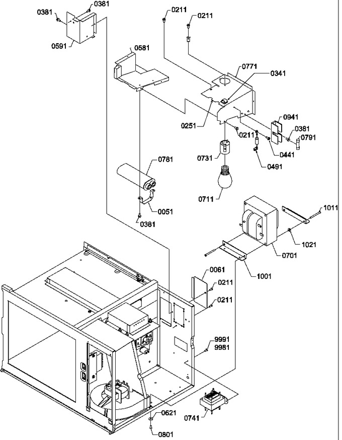 Diagram for RFS9MPLW (BOM: P1300202M)