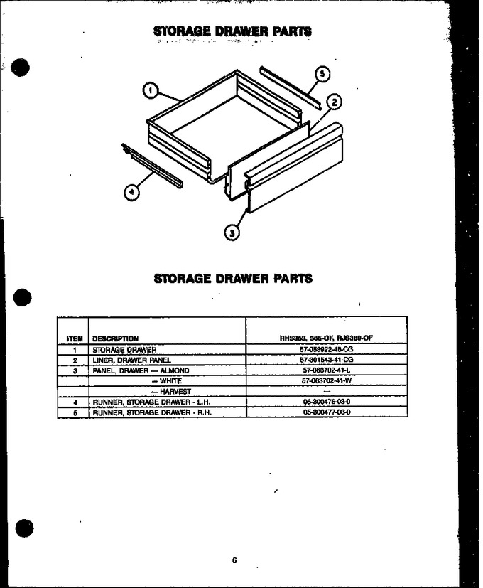 Diagram for RJS369-OF (BOM: RJS3690OF)