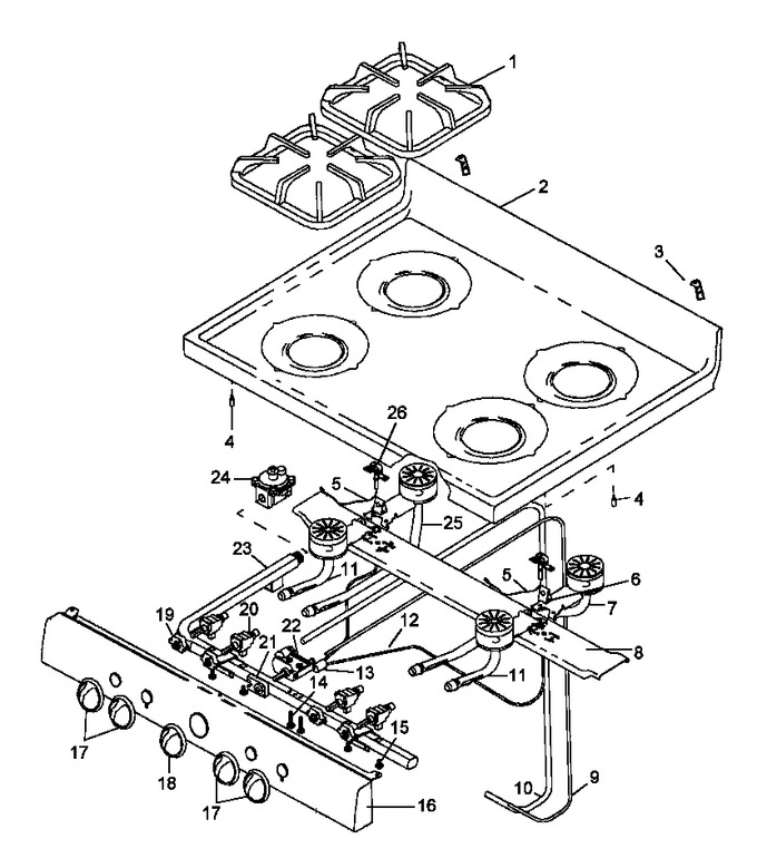 Diagram for RLN345UL (BOM: P1143509N L)