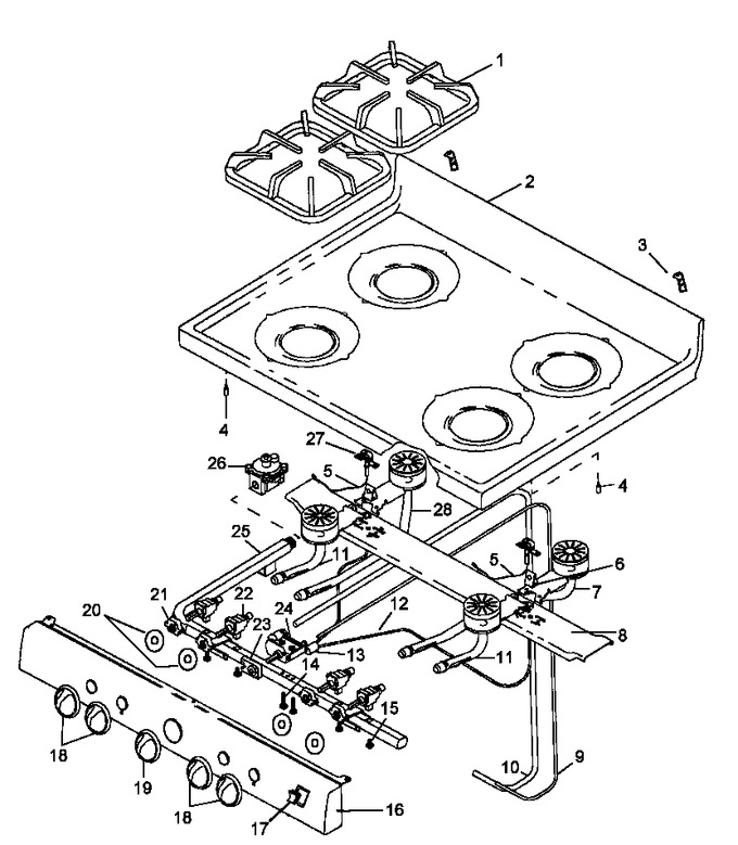 Diagram for RLN362UW (BOM: P1143178N W)