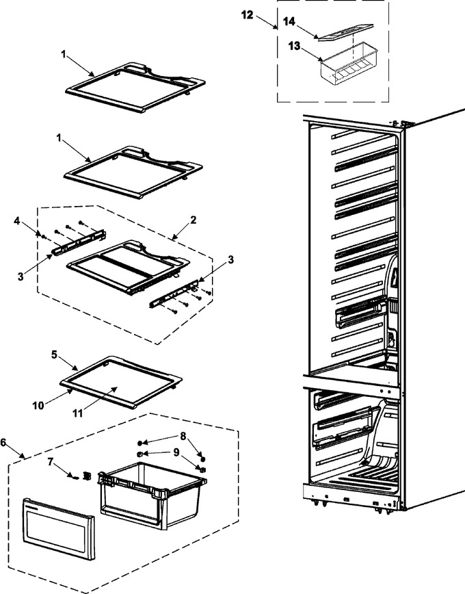 Diagram for RM255BARB