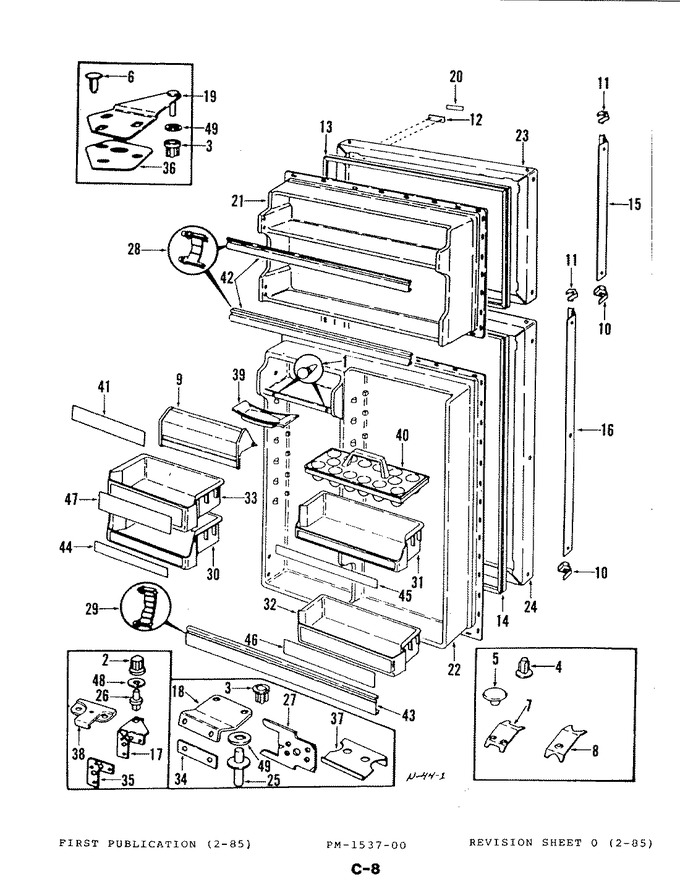 Diagram for RNB23AN-3A (BOM: 4D47A)